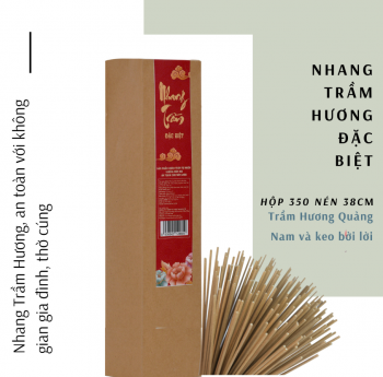 Nhang Trầm Hương Sạch Tự Nhiên Loại Cao Cấp